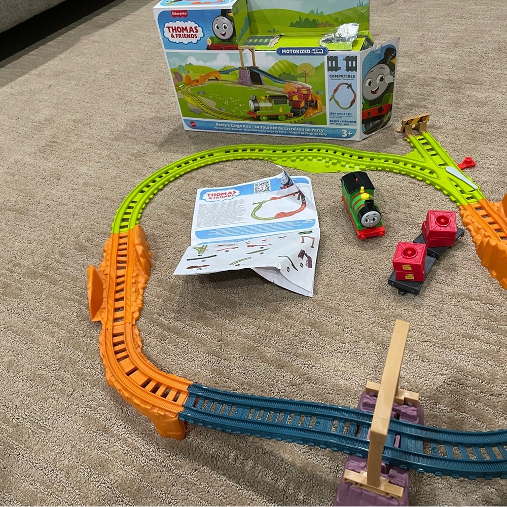 Thomas & Friends, “Percy’s Cargo Run” Motorized Train Set